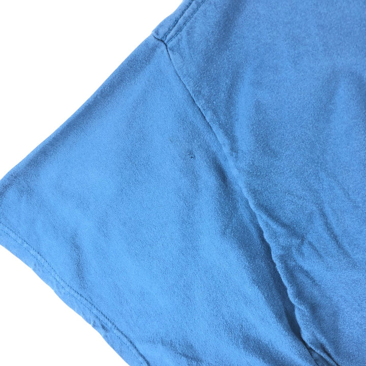 00'S Harley-Davidson Motorcycle Bike T-shirt Made in USA Men's XXL cotton blue type Vintage Second Hand