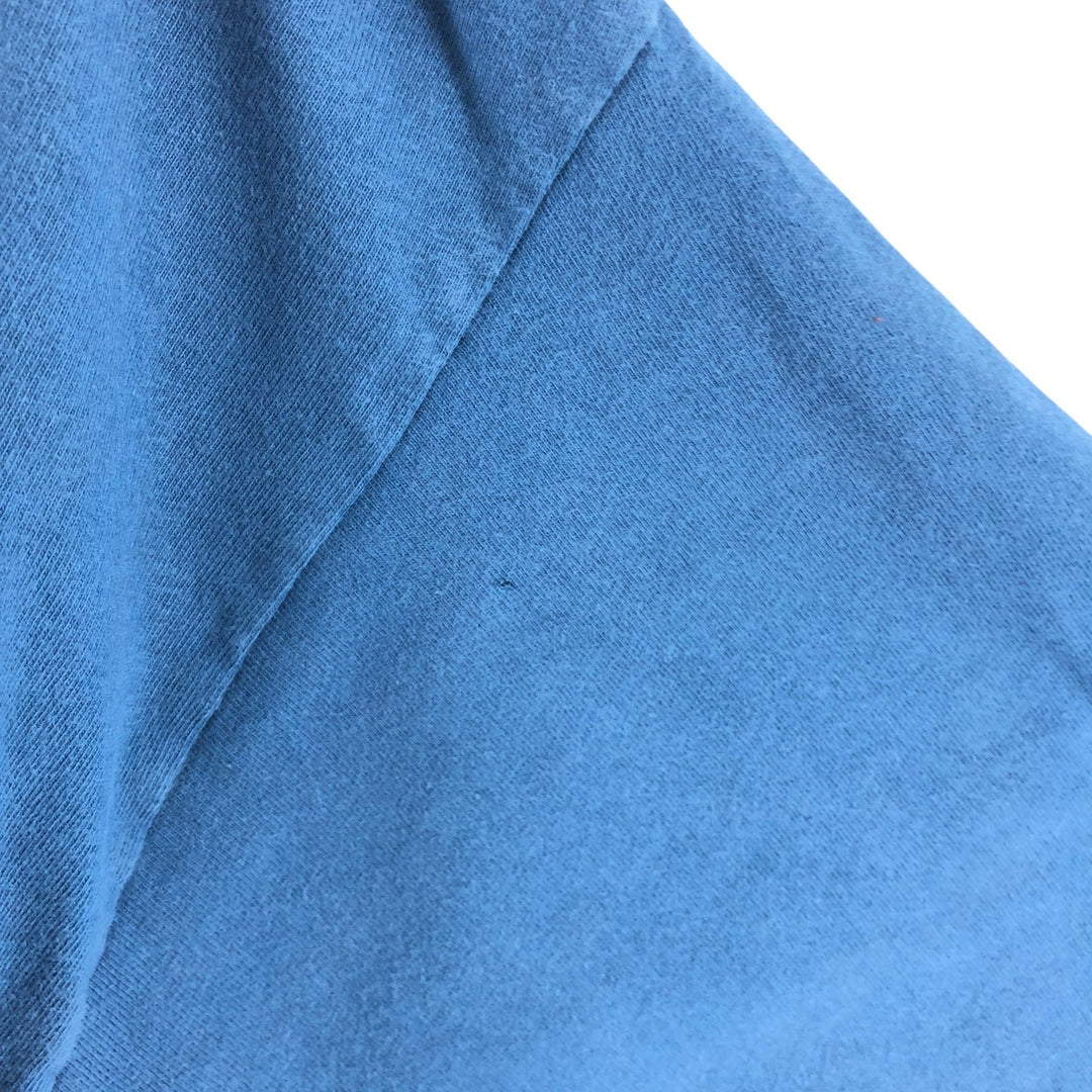 00'S Harley-Davidson Motorcycle Bike T-shirt Made in USA Men's XXL cotton blue type Vintage Second Hand