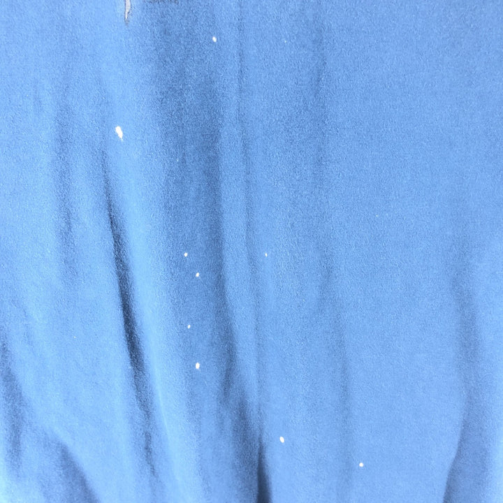 00'S Harley-Davidson Motorcycle Bike T-shirt Made in USA Men's XXL cotton blue type Vintage Second Hand