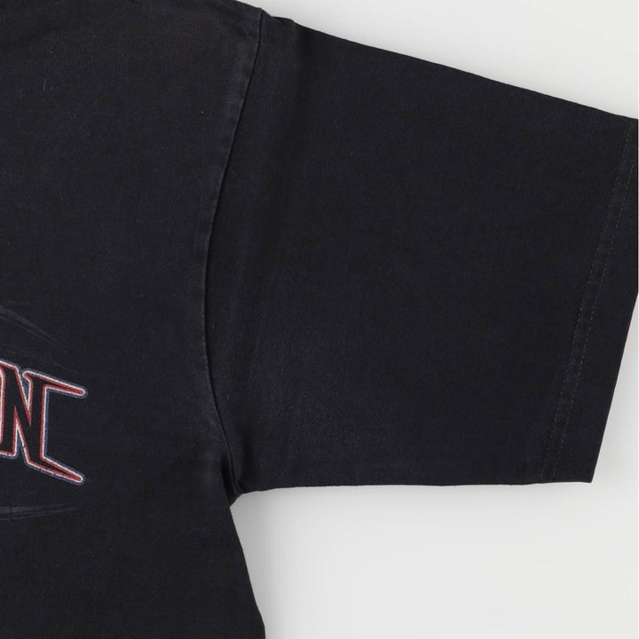 00'S Harley-Davidson Motorcycle Bike T-shirt Made in USA Men's M size cotton black type Vintage Second Hand