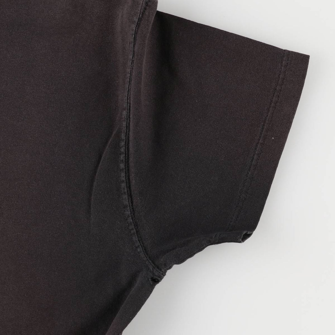 00'S Harley-Davidson Motorcycle Bike T-shirt Made in USA Men's XL cotton black type Vintage Second Hand