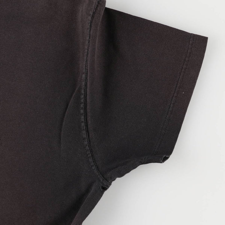 00'S Harley-Davidson Motorcycle Bike T-shirt Made in USA Men's XL cotton black type Vintage Second Hand