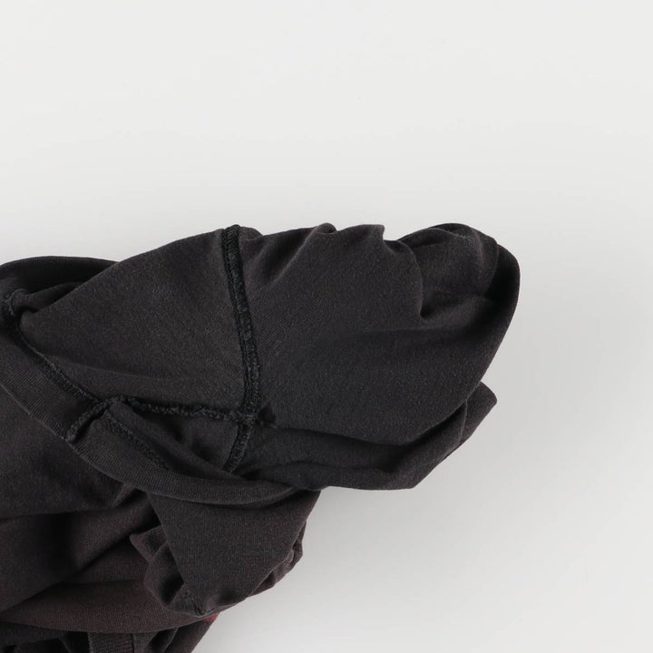 00'S Harley-Davidson Motorcycle Bike T-shirt Made in USA Men's XL cotton black type Vintage Second Hand