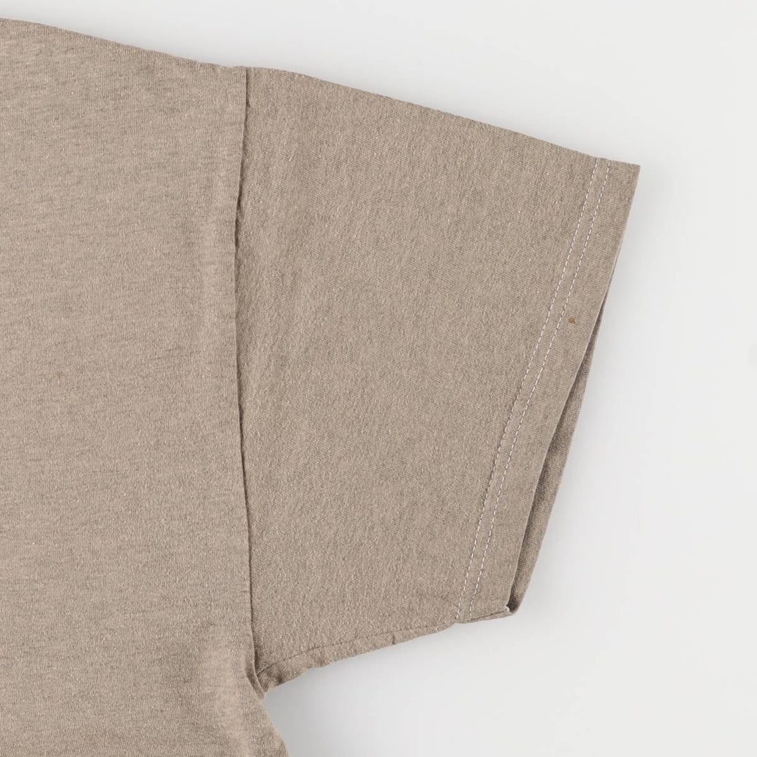 00'S Harley-Davidson Motorcycle Bike T-shirt Made in USA Men's L size cotton Khaki type Vintage Second Hand