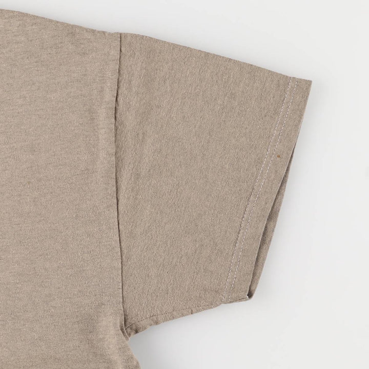 00'S Harley-Davidson Motorcycle Bike T-shirt Made in USA Men's L size cotton Khaki type Vintage Second Hand