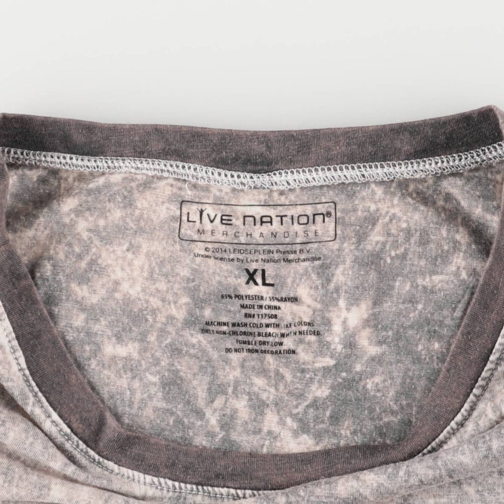 LIVE NATION AC polyester gray type Vintage Second Hand