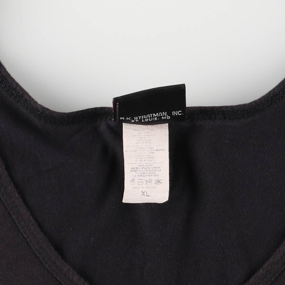Harley-Davidson Cutout Tank Top Women's XL cotton black type Vintage Second Hand