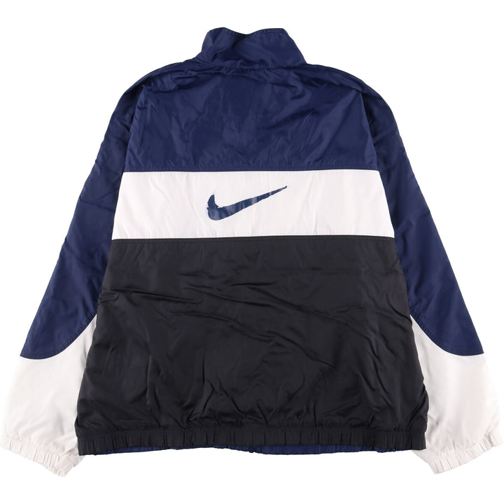 90'S Nike Nylon Jacket Men's XL Nylon navy blue type Vintage Second Hand