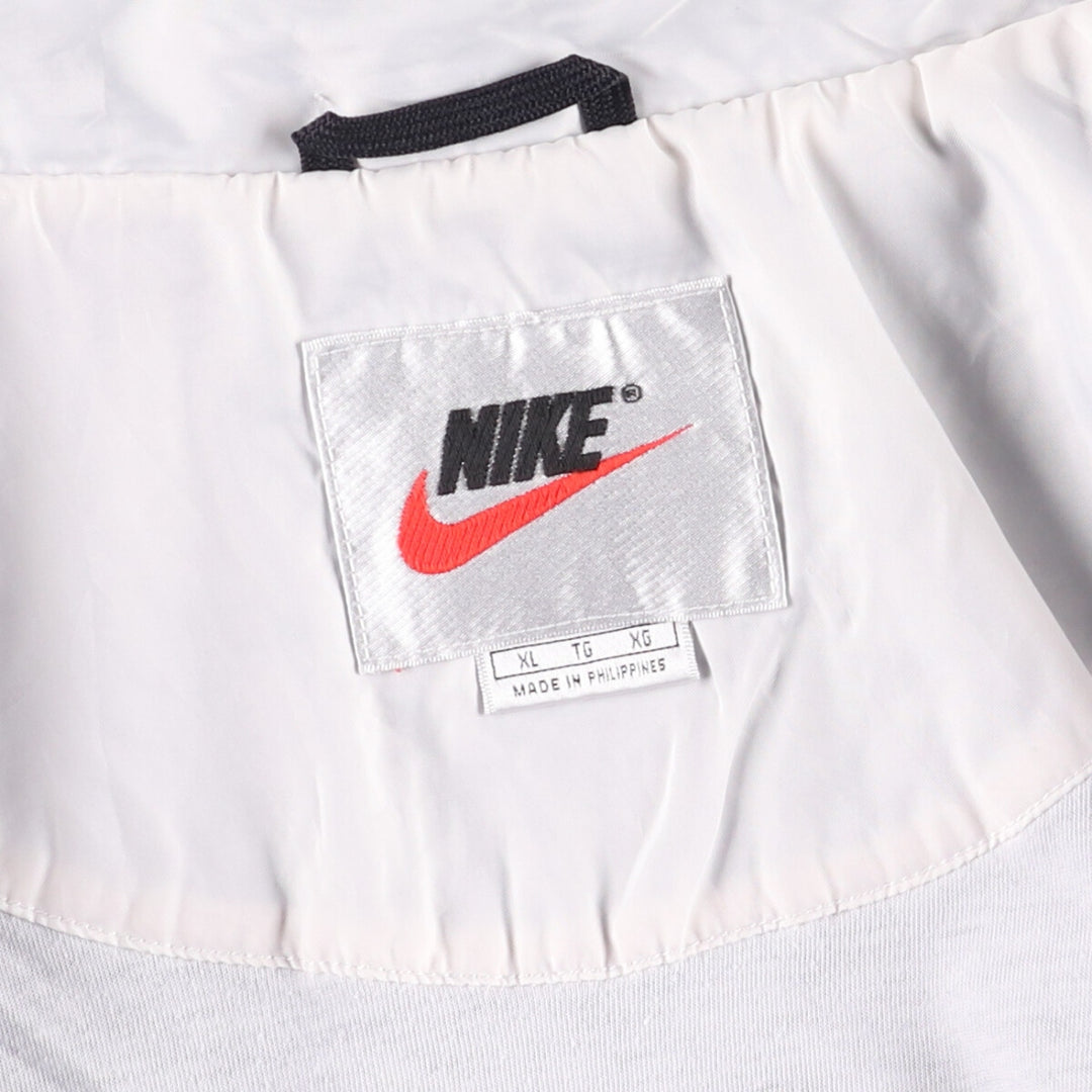 90'S Nike Nylon Jacket Men's XL Nylon navy blue type Vintage Second Hand