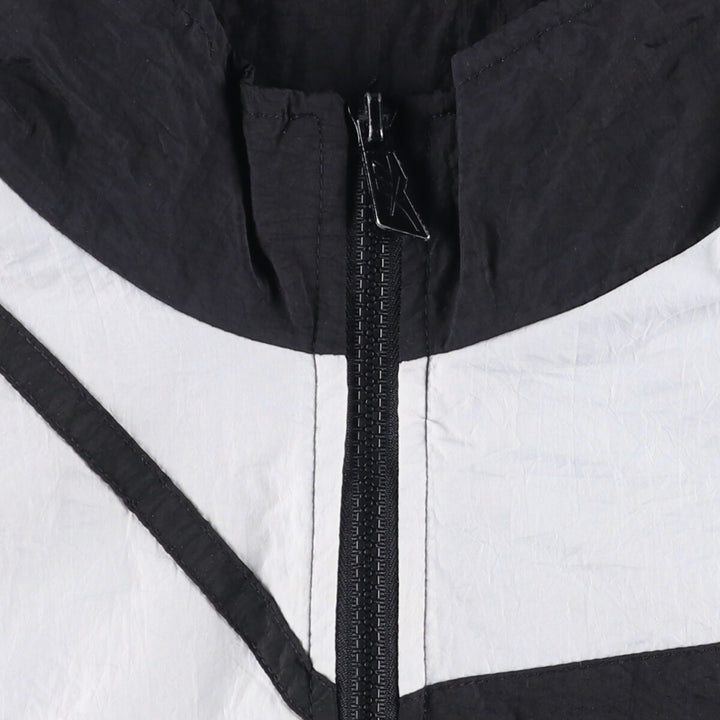 90'S Reebok nylon jacket, men's size L, vintage Nylon white type Vintage Second Hand