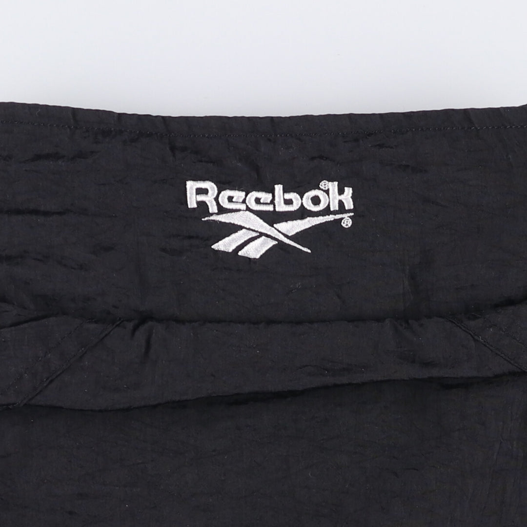 90'S Reebok nylon jacket, men's size L, vintage Nylon white type Vintage Second Hand