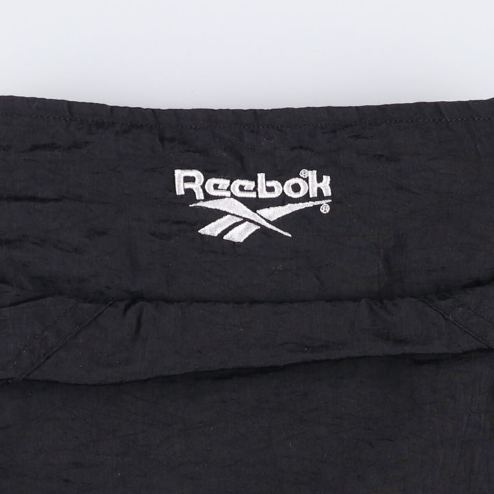 90'S Reebok nylon jacket, men's size L, vintage Nylon white type Vintage Second Hand