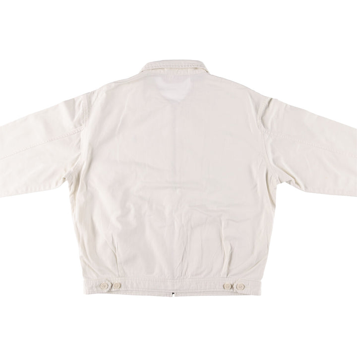 Ralph Lauren POLO by Ralph Lauren Swing Top Sports Jacket Men's L size cotton pale white type Vintage Second Hand