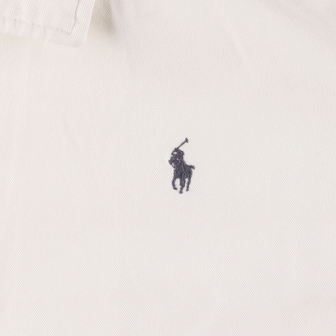 Ralph Lauren POLO by Ralph Lauren Swing Top Sports Jacket Men's L size cotton pale white type Vintage Second Hand