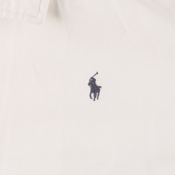 Ralph Lauren POLO by Ralph Lauren Swing Top Sports Jacket Men's L size cotton pale white type Vintage Second Hand
