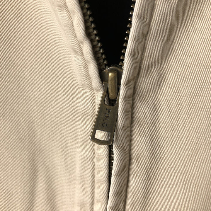 Ralph Lauren POLO by Ralph Lauren Swing Top Sports Jacket Men's XL cotton Beige type Vintage Second Hand