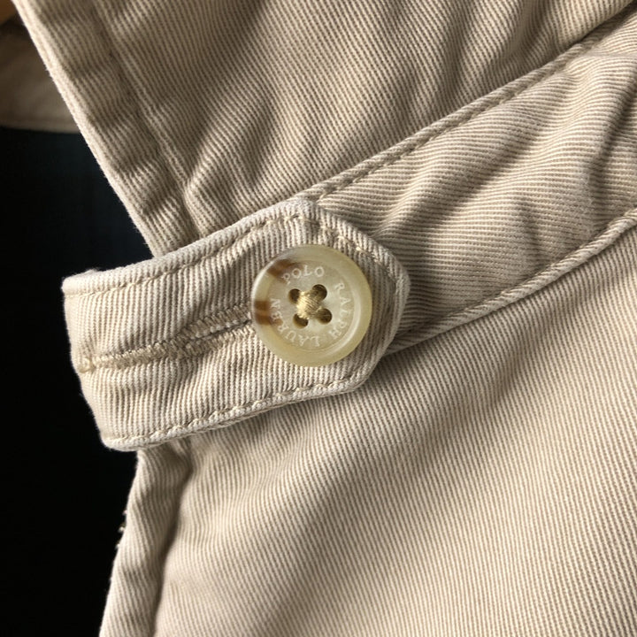 Ralph Lauren POLO by Ralph Lauren Swing Top Sports Jacket Men's XL cotton Beige type Vintage Second Hand
