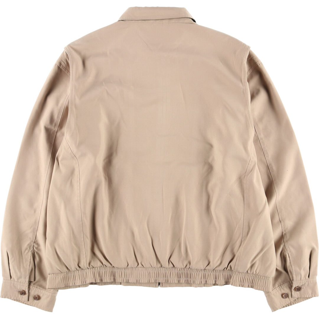 Ralph Lauren POLO by Ralph Lauren Swing Top Sports Jacket Men's L size polyester Beige type Vintage Second Hand
