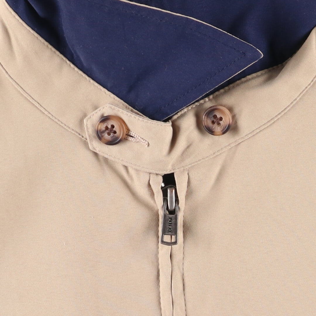 Ralph Lauren POLO by Ralph Lauren Swing Top Sports Jacket Men's L size polyester Beige type Vintage Second Hand