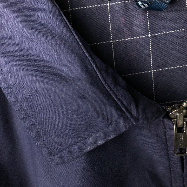 Ralph Lauren POLO by Ralph Lauren Swing Top Sports Jacket Men's XL polyester navy blue type Vintage Second Hand