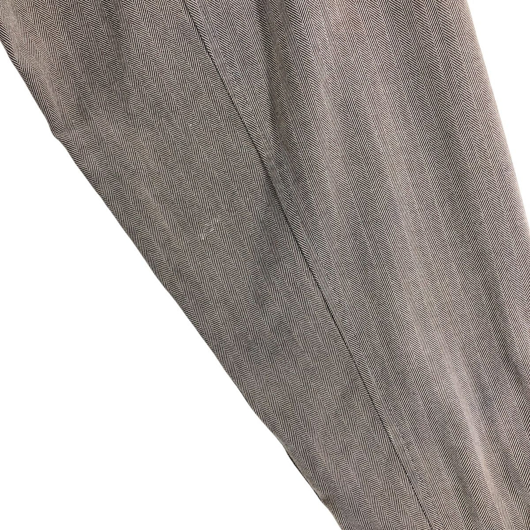 Harley-Davidson Hidden Button-Down Herringbone Long Sleeve Work Shirt, Men's Size XL cotton brown type Vintage Second Hand