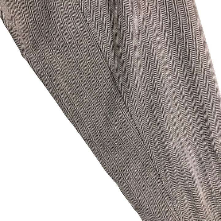 Harley-Davidson Hidden Button-Down Herringbone Long Sleeve Work Shirt, Men's Size XL cotton brown type Vintage Second Hand
