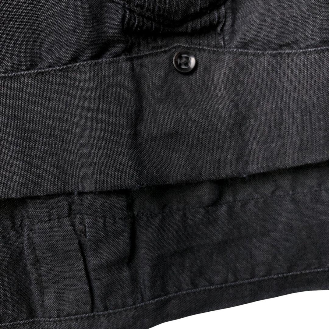 CENTRO Short Sleeve Open Collar Mexican Shirt, Cuban Shirt, Box Shirt, Men's XXL Lamy black type Vintage Second Hand