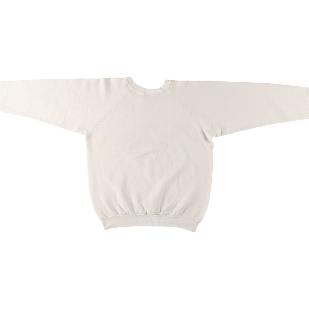 90'S Fruit of the Loom Goofy character sweatshirt, men's size XL, vintage cotton white type Vintage Second Hand