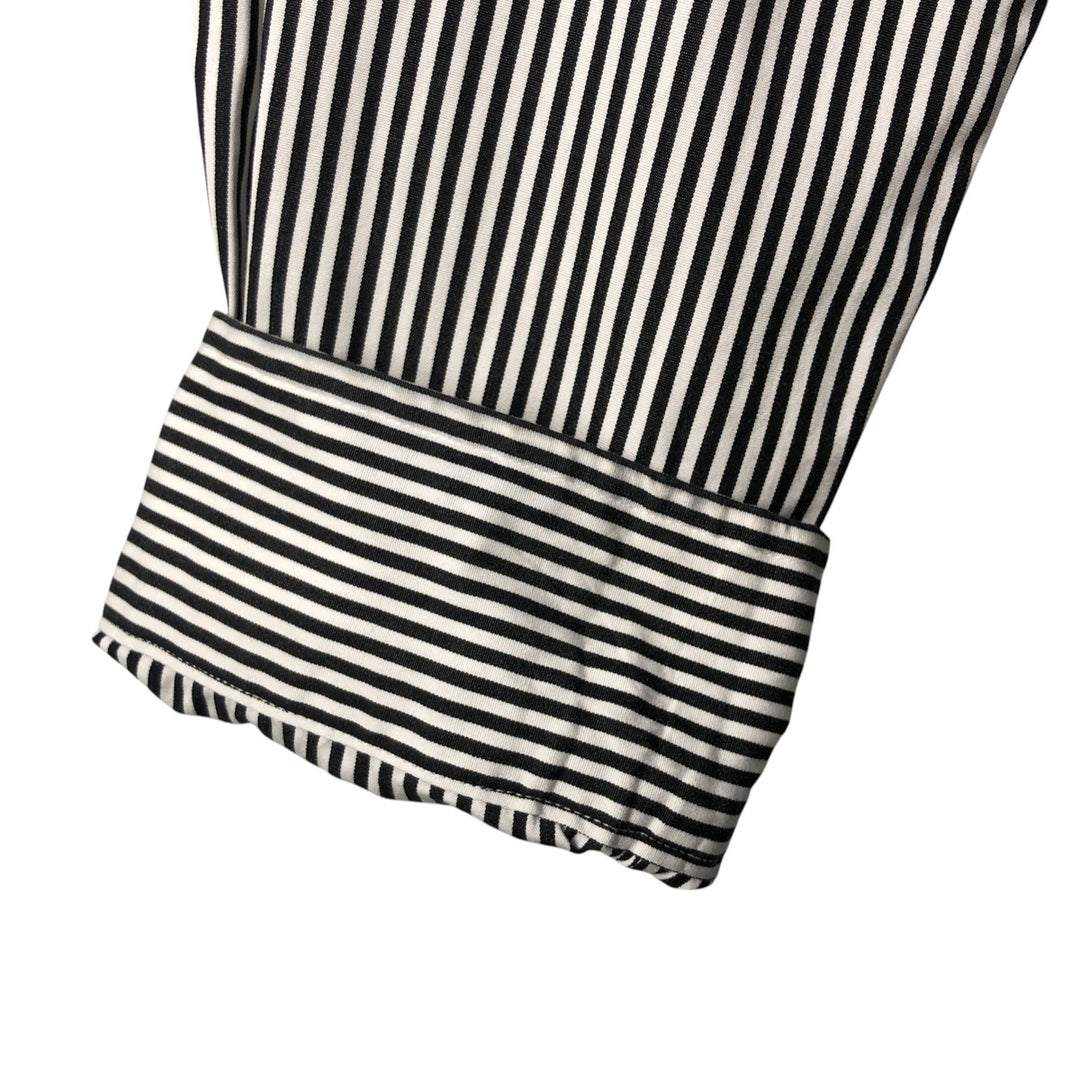 Ralph Lauren CUSTOM FIT long sleeve button down striped shirt men's XL size cotton white type Vintage Second Hand
