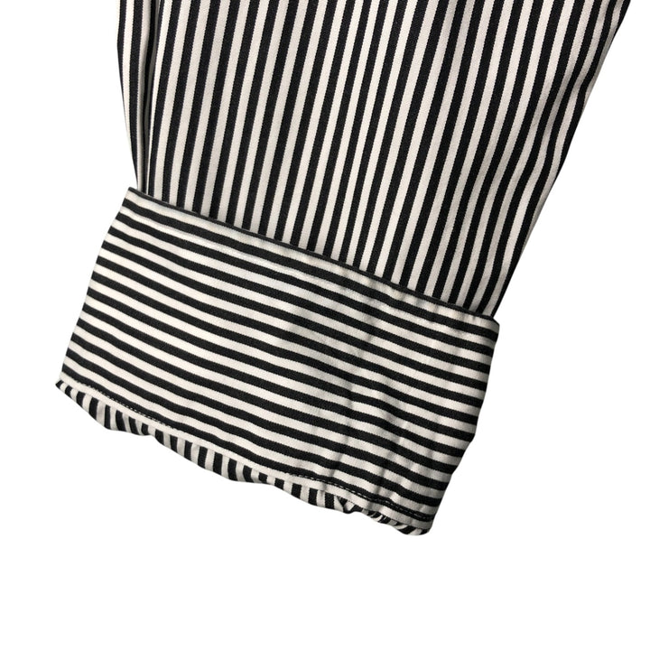 Ralph Lauren CUSTOM FIT long sleeve button down striped shirt men's XL size cotton white type Vintage Second Hand
