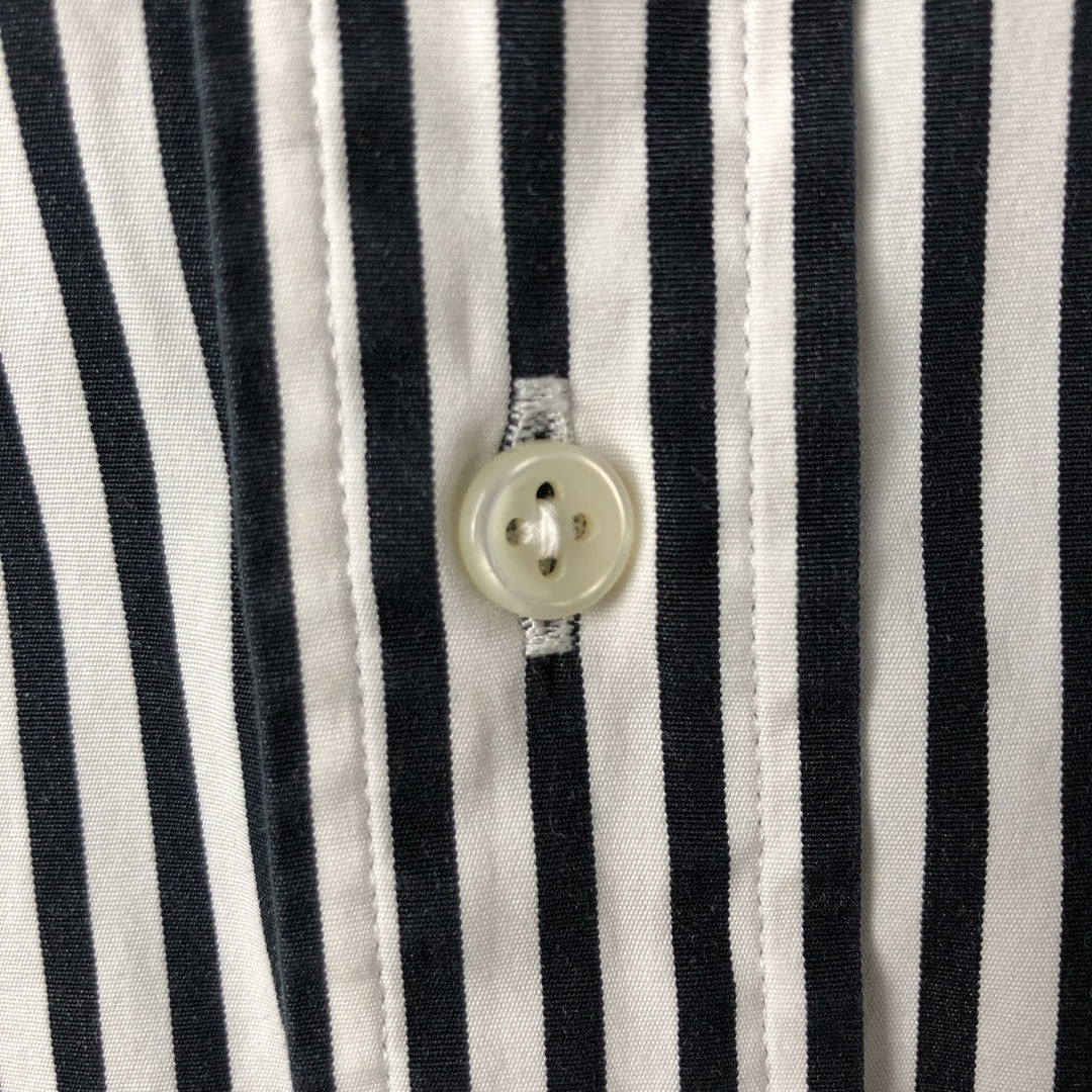 Ralph Lauren Classic Fit Long Sleeve Button Down Striped Shirt Men's XXL cotton white type Vintage Second Hand