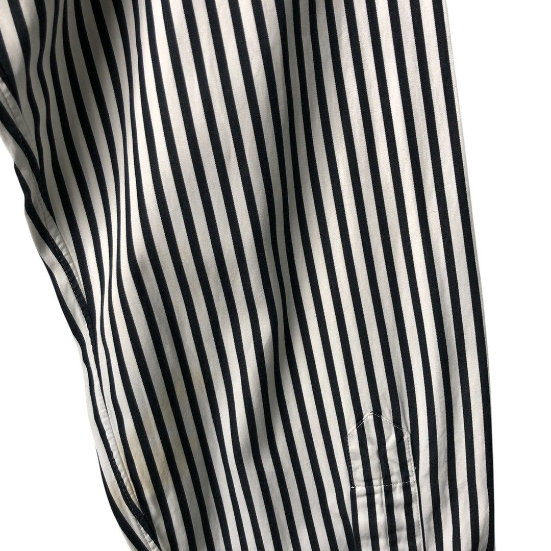 Ralph Lauren Classic Fit Long Sleeve Button Down Striped Shirt Men's XXL cotton white type Vintage Second Hand