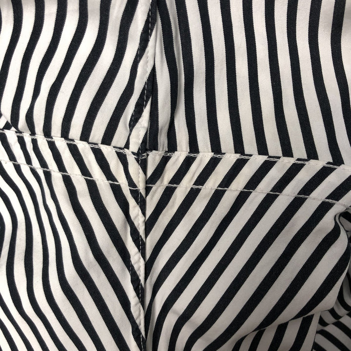 Ralph Lauren Classic Fit Long Sleeve Button Down Striped Shirt Men's XXL cotton white type Vintage Second Hand