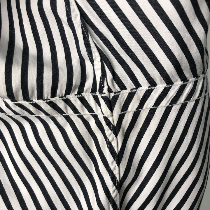 Ralph Lauren Classic Fit Long Sleeve Button Down Striped Shirt Men's XXL cotton white type Vintage Second Hand