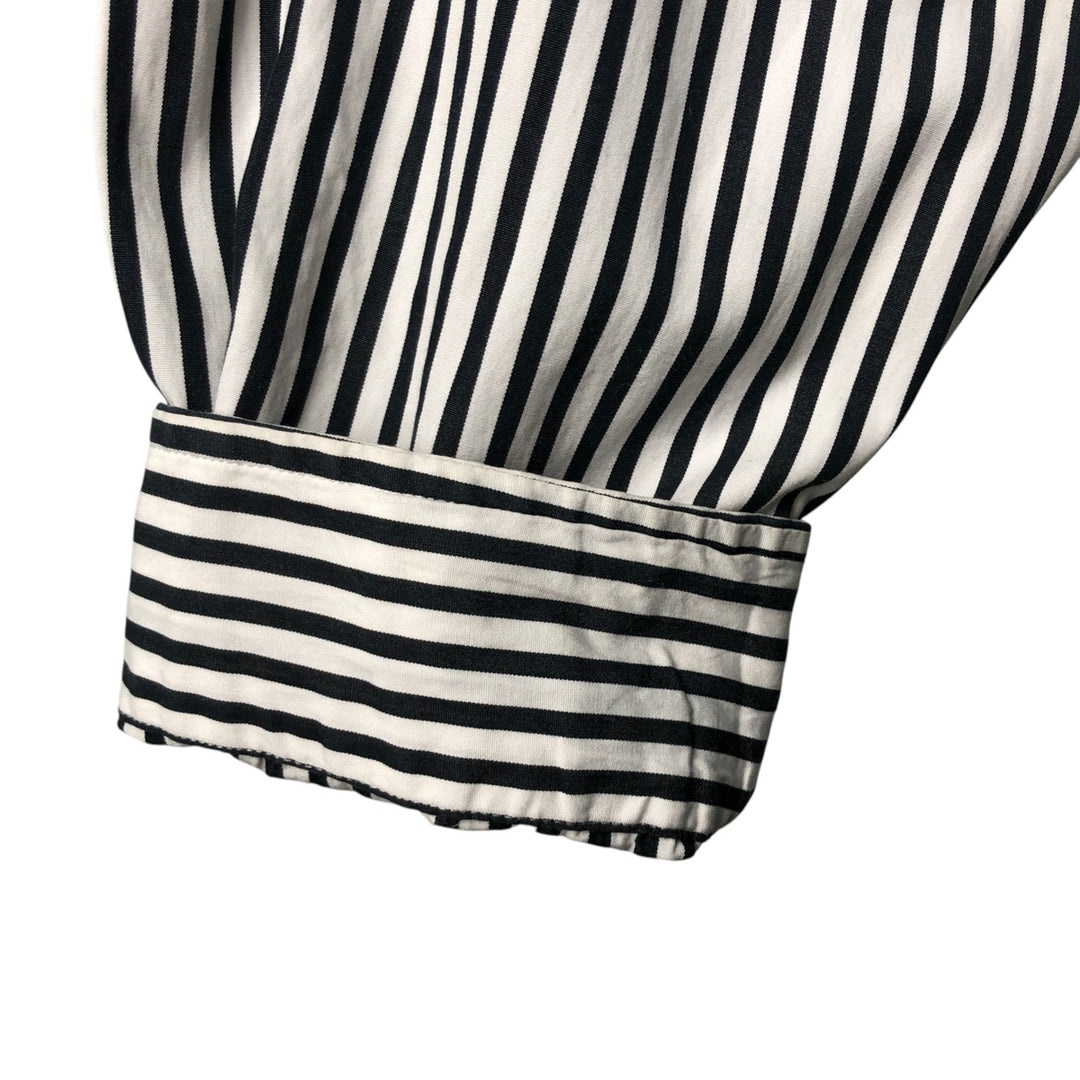 Ralph Lauren Classic Fit Long Sleeve Button Down Striped Shirt Men's XXL cotton white type Vintage Second Hand