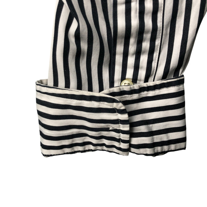 Ralph Lauren Classic Fit Long Sleeve Button Down Striped Shirt Men's XXL cotton white type Vintage Second Hand