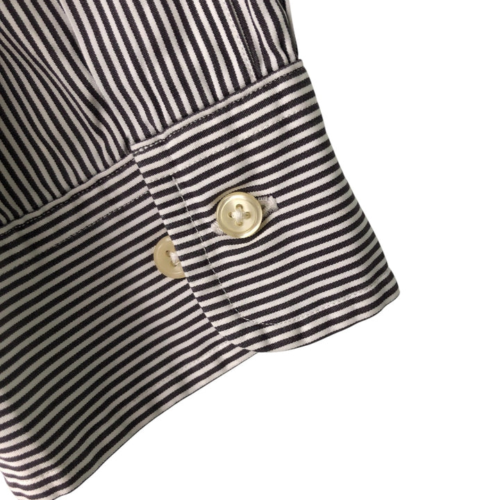 Ralph Lauren Classic Fit Long Sleeve Button Down Striped Shirt, Men's Size L cotton white type Vintage Second Hand