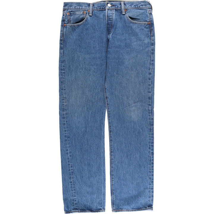 Levi's 501 straight denim pants for men, size W36 cotton blue type Vintage Second Hand