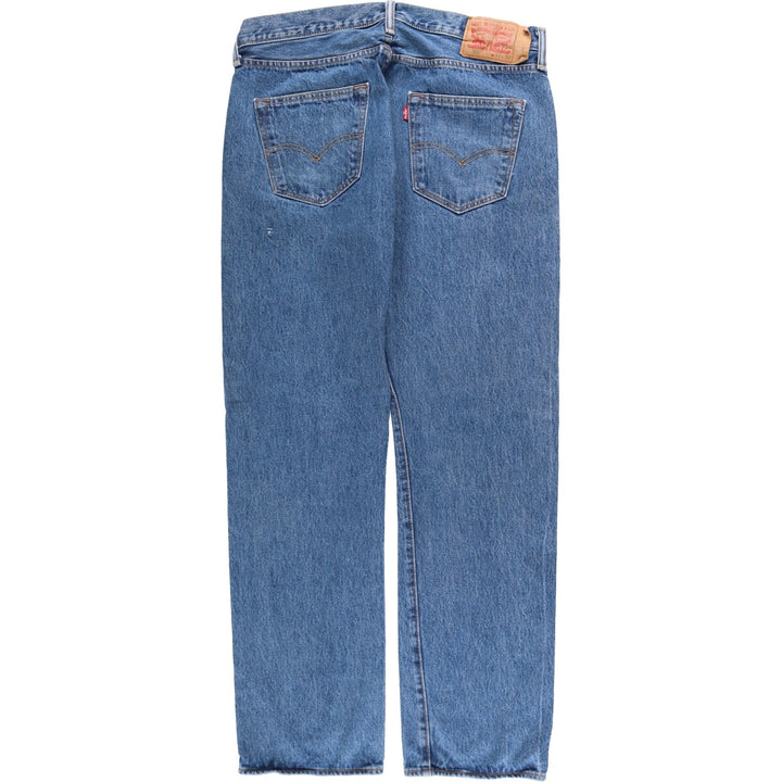 Levi's 501 straight denim pants for men, size W36 cotton blue type Vintage Second Hand