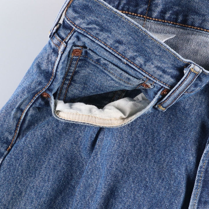 Levi's 501 straight denim pants for men, size W36 cotton blue type Vintage Second Hand