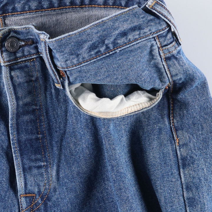 Levi's 501 straight denim pants for men, size W36 cotton blue type Vintage Second Hand