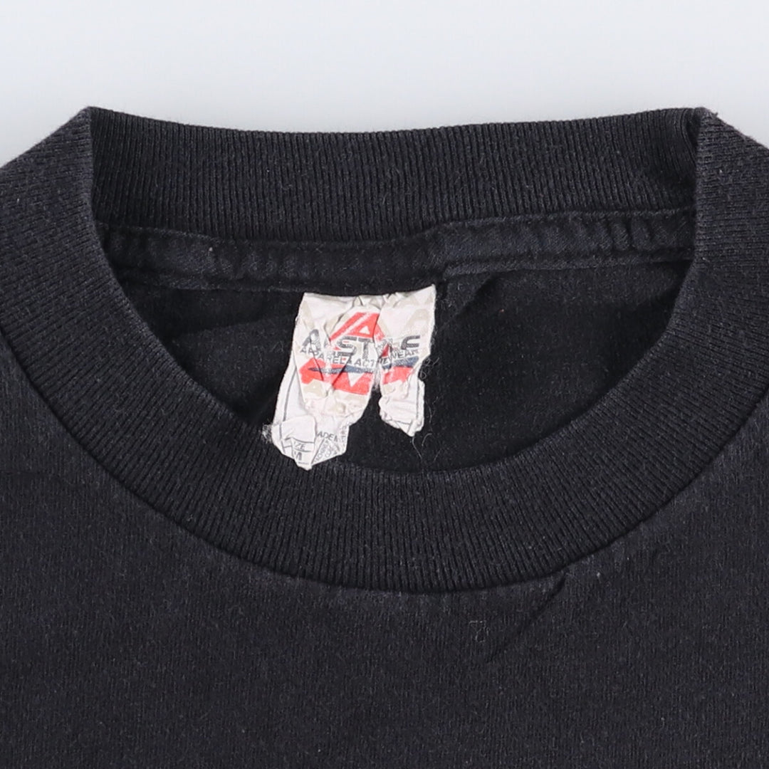 ALSTYLE THE BEATLES Band T-shirt, Men's M size cotton black type Vintage Second Hand