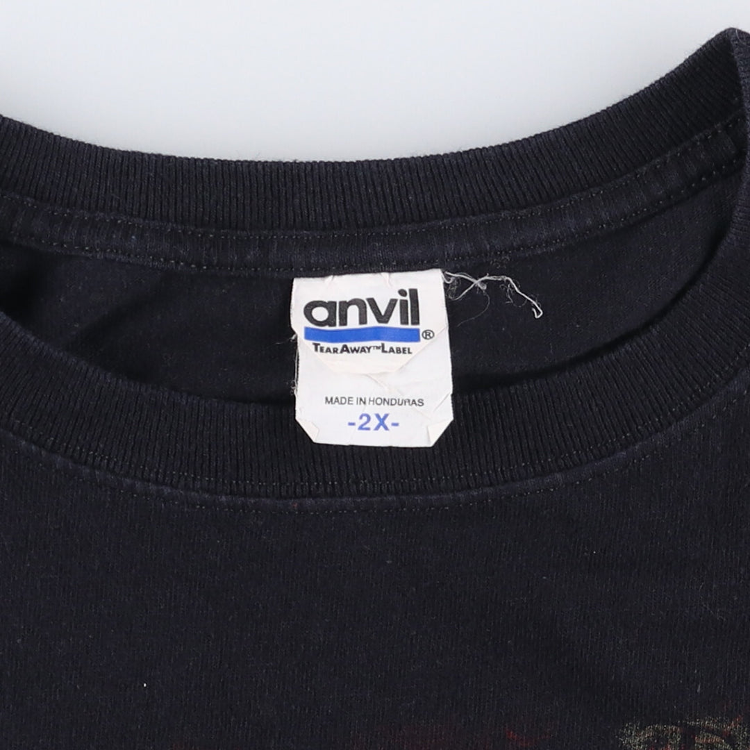 Anvil MEGADETH Band T-Shirt, Band Tee, Men's XXL cotton black type Vintage Second Hand