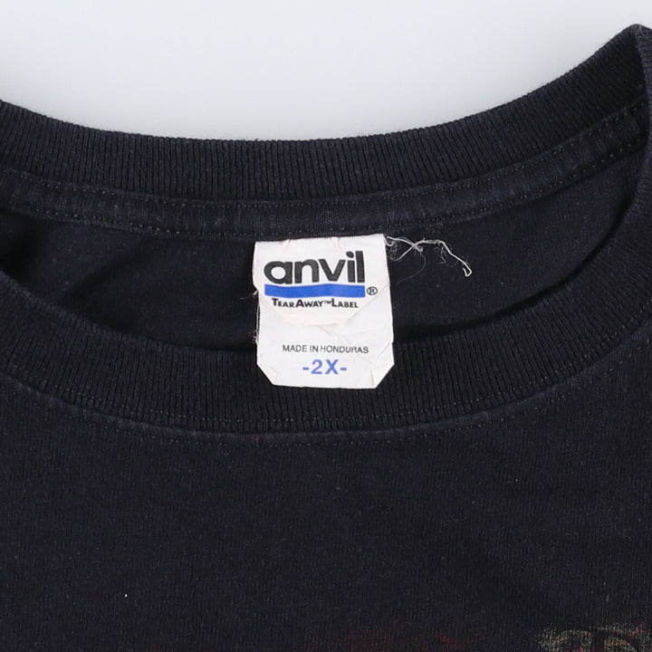 Anvil MEGADETH Band T-Shirt, Band Tee, Men's XXL cotton black type Vintage Second Hand