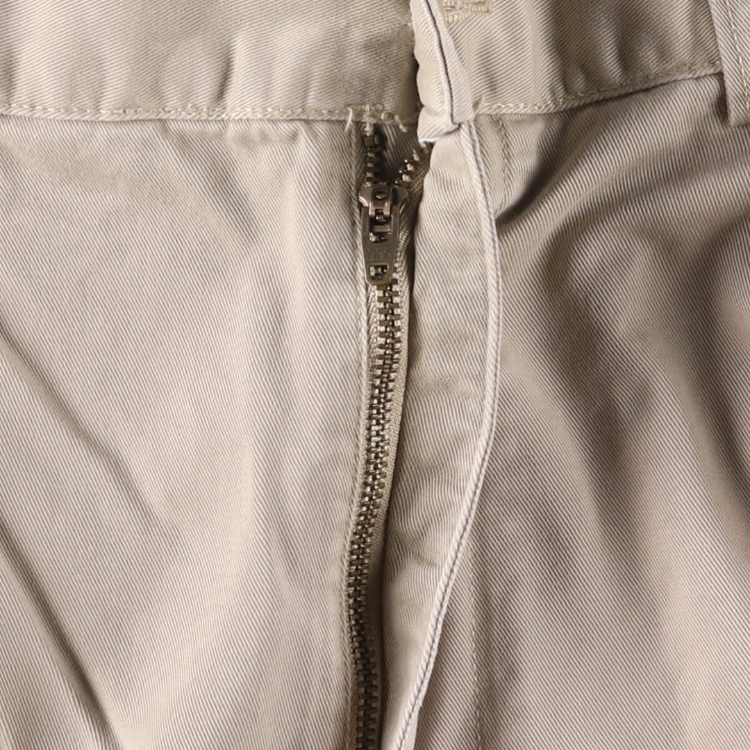 Ralph Lauren POLO by Ralph Lauren TYLER SHORT Two-pleat chino shorts, short pants, men's size W36 cotton Beige type Vintage Second Hand