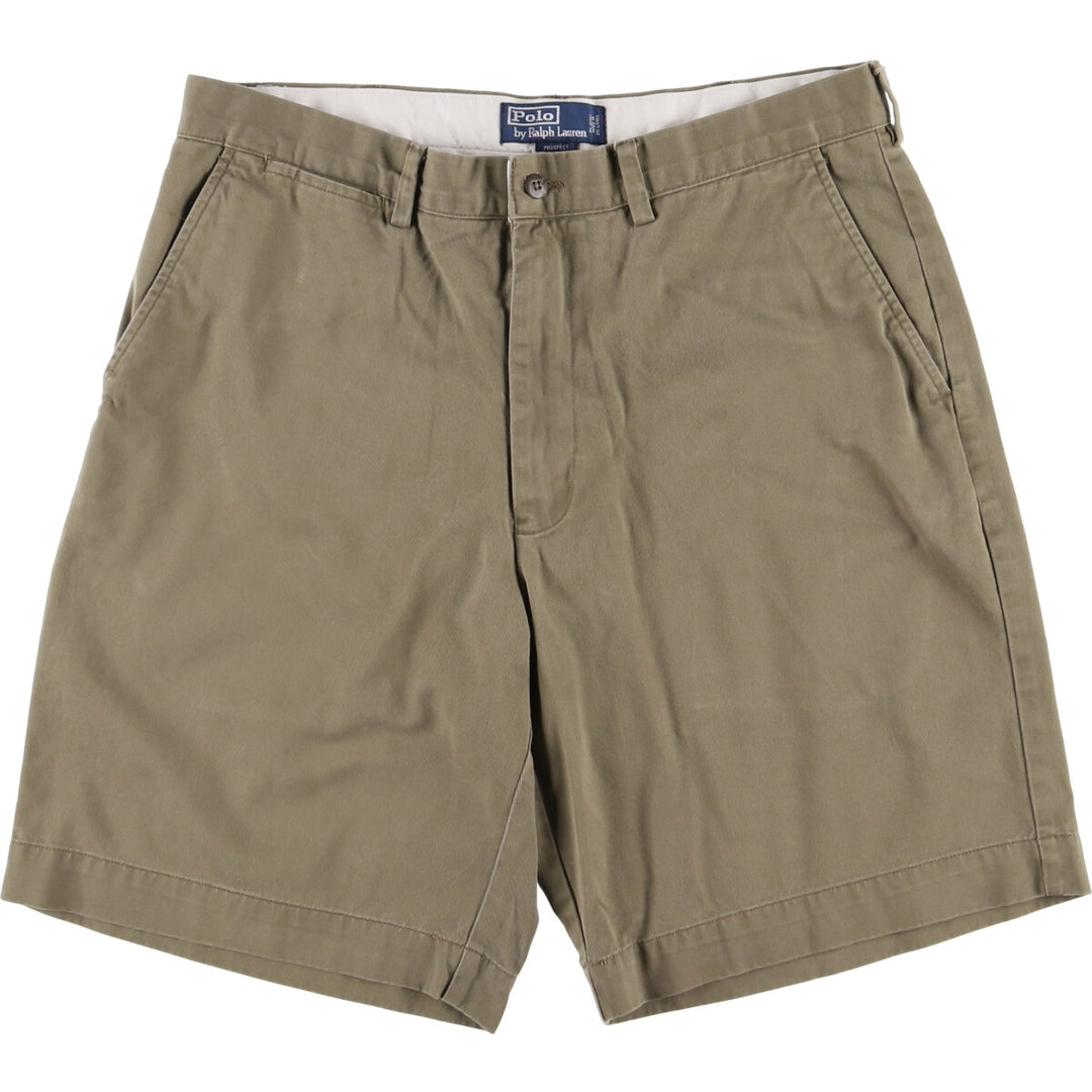 Ralph Lauren POLO by Ralph Lauren PROSPECT SHORT Chino shorts Short pants Men's w35 equivalent cotton Khaki type Vintage Second Hand