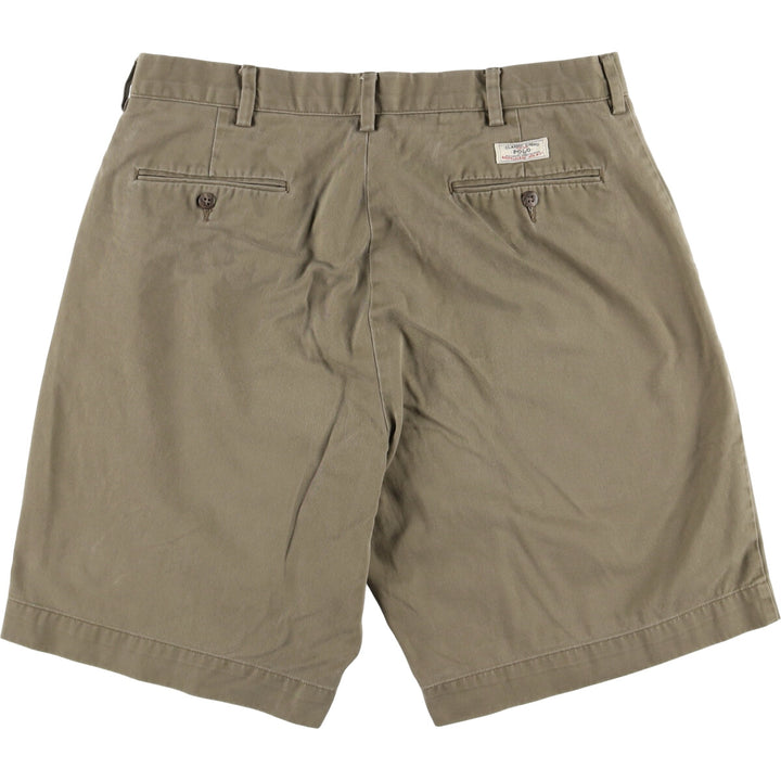 Ralph Lauren POLO by Ralph Lauren PROSPECT SHORT Chino shorts Short pants Men's w35 equivalent cotton Khaki type Vintage Second Hand