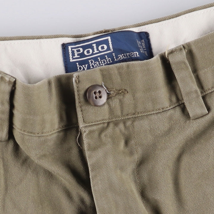 Ralph Lauren POLO by Ralph Lauren PROSPECT SHORT Chino shorts Short pants Men's w35 equivalent cotton Khaki type Vintage Second Hand