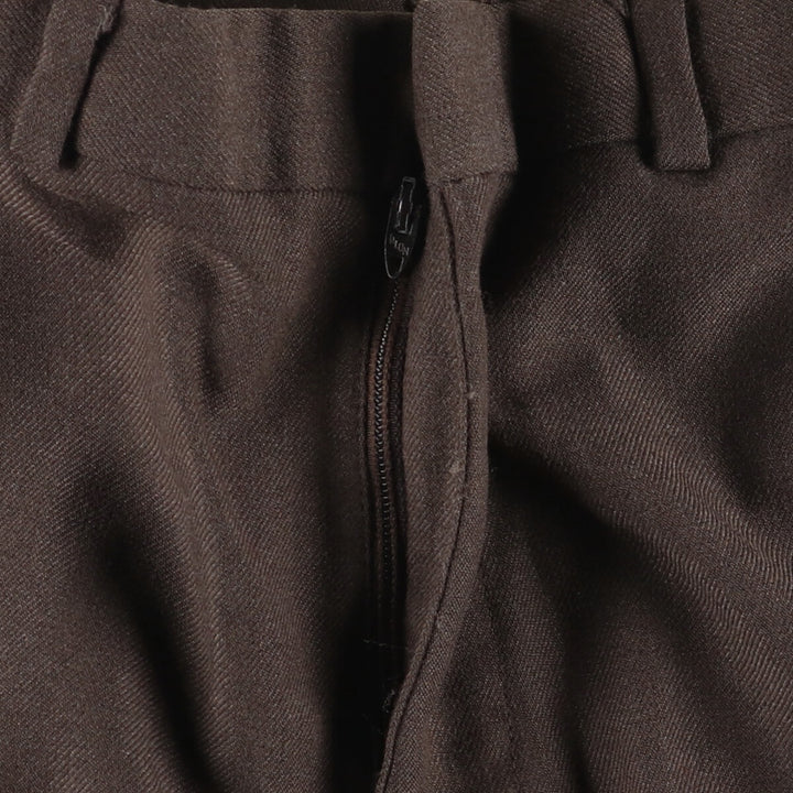 ~90'S Vintage slacks for men, size W36 unclear brown type Vintage Second Hand