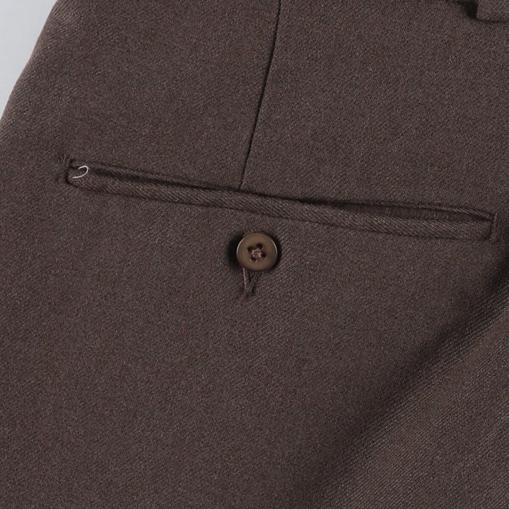 ~90'S Vintage slacks for men, size W36 unclear brown type Vintage Second Hand